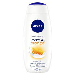 Nivea Vucut Şampuanı Care & Orange 400ml Duş