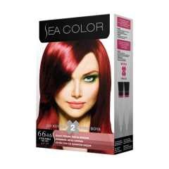 Sea Color Saç Boyası Ateş Kızılı Set 66.46
