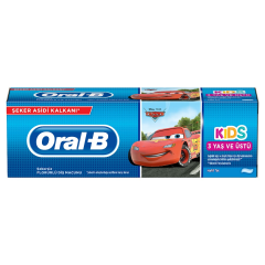 Oral B Çocuk Diş Macunu Stages Cars 75 ml 3+ Yaş