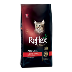 Reflex Plus Kuzu Etli Ve Prinçli Kısırlarştırılmış Yetişkin Kedi Maması 1.5 Kg