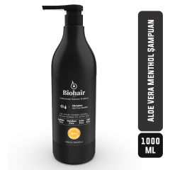 Biohair Aloe Vera Menthol İçerikli Ferahlatıcı Şampuan 1000ml No:04