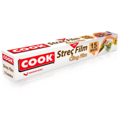 Cook Streç Film 15 Metre 30 Cm x 15 m