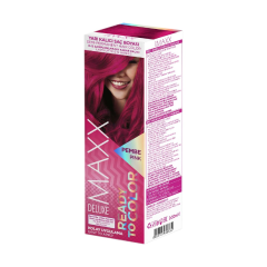Maxx Deluxe Yarı Kalıcı Saç Boyası Pembe 2x50 ml