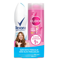 Rexona Shower Fresh Kadın Deodorant 150 ml + Elidor Şampuan 200 ml Set