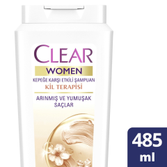 Clear Şampuan Kepeğe Karşı Etkili Kil Terapisi 485ml