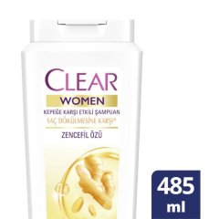 Clear Şampuan Kadın Kepeğe Karşı Saç Dökülmesine Karşı 485ml