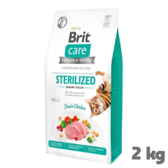 Brit Care Hypo-Allergenic Üriner Sistem Sağlığı için Tahılsız Kısırlaştırılmış Kedi Maması 2kg