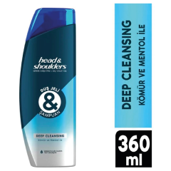 Head & Shoulders Duş Jeli & Şampuan Deep Clean 360 Ml