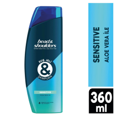 Head & Shoulders Duş Jeli ve Şampuan Senstive 360ML