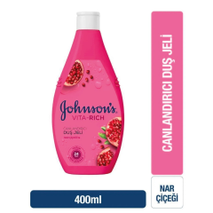 Johnsons Duş Jeli Vita-Rich Nar Çiçeği Özlü 400ml