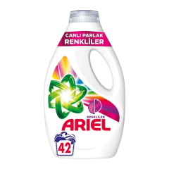 Ariel Canlı Parlak Renkliler Sıvı Çamaşır Deterjanı 42 Yıkama