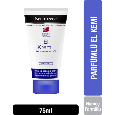 Neutrogena El Kremi Konsantre Formül Parfümlü 75 ml