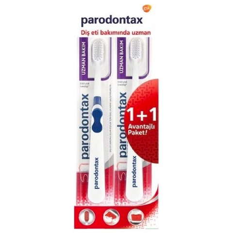 Parodontax Diş Fırçası Uzman Bakım Yumuşak 1+1