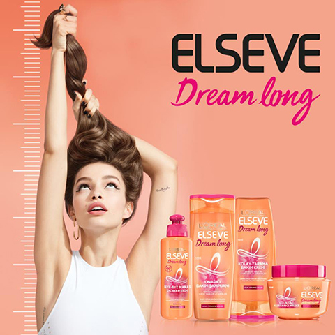 Elseve Dream Long Onarıcı Bakım Şampuanı 360ml 6lı