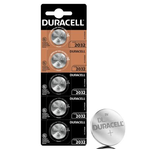 Duracell Düğme Cr 2032 Lityum Pil 5'Li