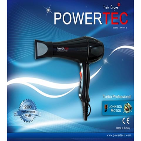 Powertec TR601 2500W Profesyonel Saç Kurutma Fön Makinesi