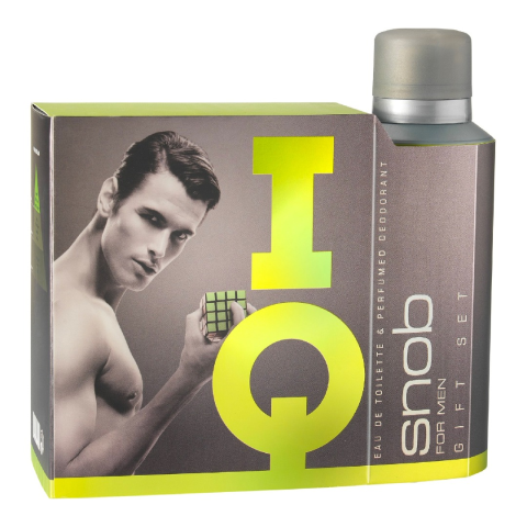 Snob Edt IQ 100ml + Deodorant 150ml Hediyeli Kofre Parfüm