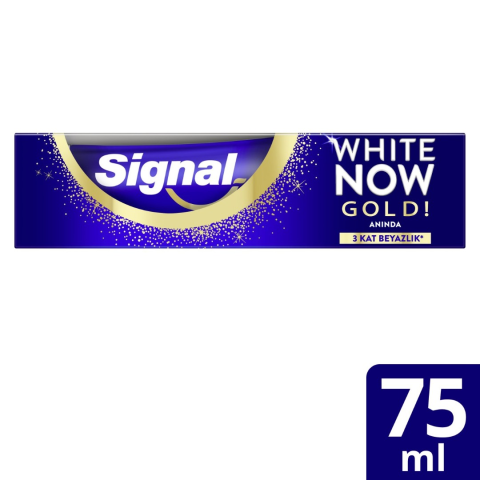 Signal White Now Gold Diş Macunu 75ml