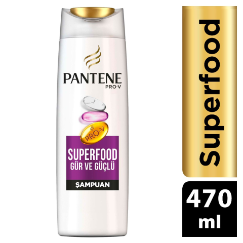 Pantene Şampuan Superfood 470ml 