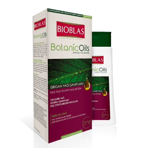 Bioblas Şampuan Isırgan Yağı Özlü İnce Telli 360ml 