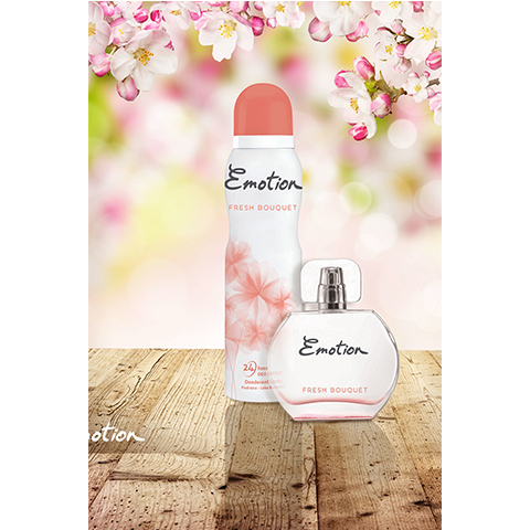 Emotion Fresh Bouqet Bayan Parfüm Seti Edt 50ml + 150ml Deodorant Kadın Kofre Set