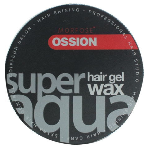 Morfose Ossıon Super Hair Gel Aqua Wax 150ml Siyah