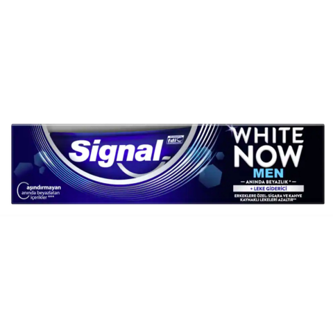 Signal White Now Men Erkekler İçin Diş Macunu 75ml