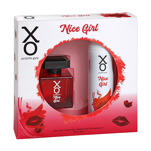 Xo Nice Girl Kadın Parfüm Seti 100 ml Edt + 125 ml Deodorant Bayan