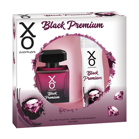 Xo Black Premium Kadın Parfüm Seti 100 ml EDT + 125 ml Deodorant Bayan