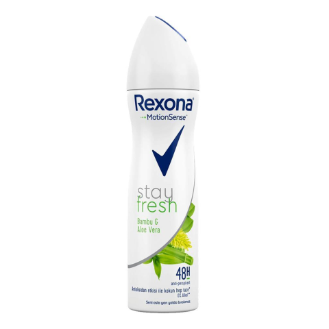 Rexona Deodorant Kadın Stay Fresh Bambu & Aloe Vera Sprey 150ml Bayan