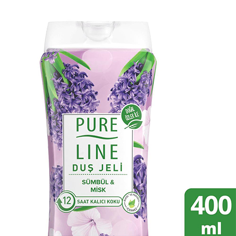 Pure Line Duş Jeli Sümbül & Misk 400 ml