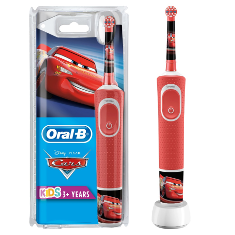 Oral B Çocuklar İçin Şarj Edilebilir Diş Fırçası D100 Cars Özel Seri
