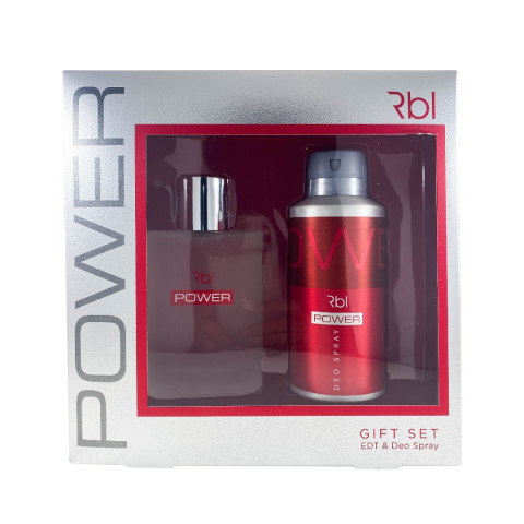 Rebul Erkek Parfüm Seti Power Edt 90 ml Ve Duş Jeli 200 ml Kofre Set