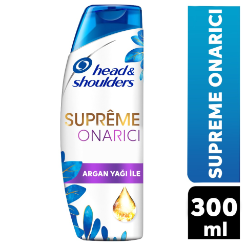 Head & Shoulders Supreme Onarıcı Argan Yağlı Şampuan 300 ml