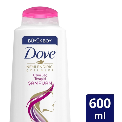 Dove Şampuan Uzun Saç Terapisi 600 ml
