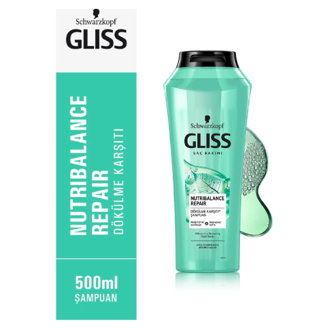 Gliss Şampuan Nutribalance Dökülme Karşıtı 500 ML