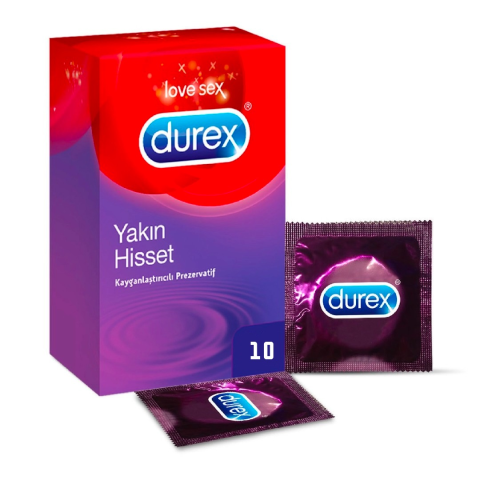 Durex Yakın Hisset İnce Prezervatif 10'lu