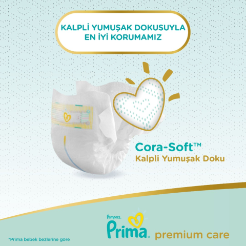 Prima Premium Care Ekonomik Paket 3 Beden 52'li Midi