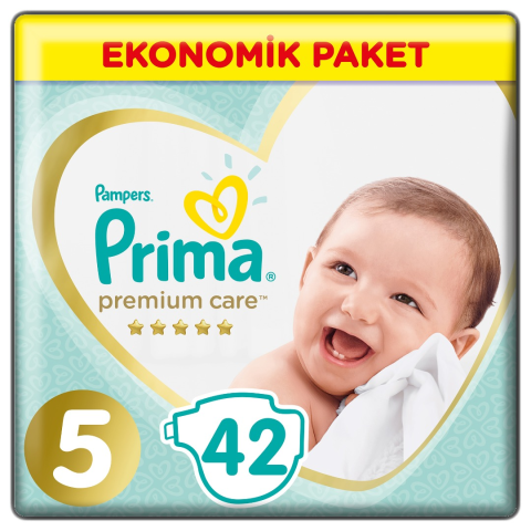 Prima Premium Care Ekonomik Paket 5 Beden 42 Adet Junior