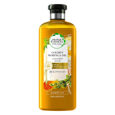 Herbal Essences Şampuan Yumuşaklık Altın Moringa Yağı 400 ml