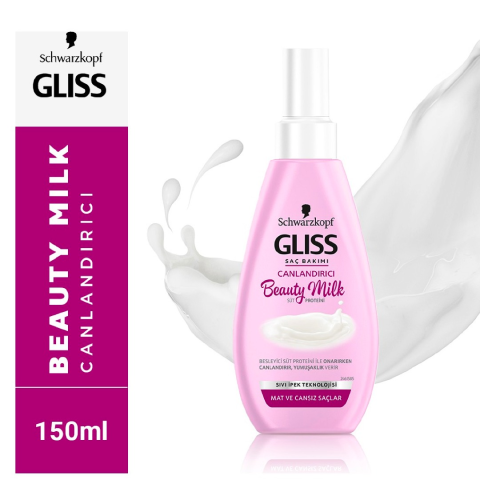 Gliss Canlandırıcı Beauty Milk 150 ml Saç Proteini