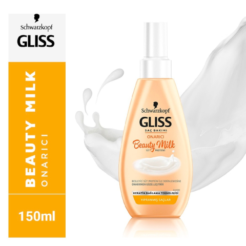 Gliss Onarıcı Beauty Milk 150 ml Saç Proteini