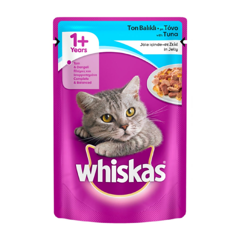 Whiskas Ton Balıklı Yetişkin Konserve Kedi Maması 100 Gr