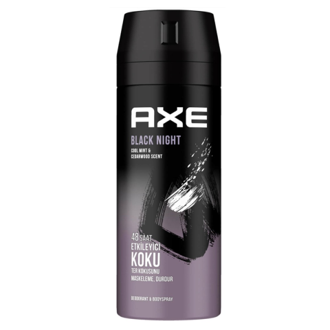 Axe Black Night Erkek Sprey Deodorant 150 ml