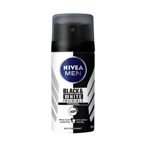 Nivea Men Invisible Black & White Erkek Deodorant 35ml