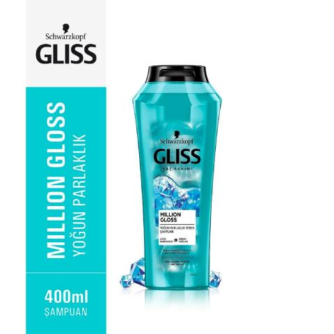 Gliss Şampuan Million Gloss 400 Ml