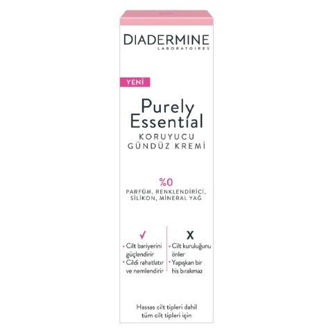 Diadermine Purely Essential Koruyucu Gündüz Kremi 40 ml