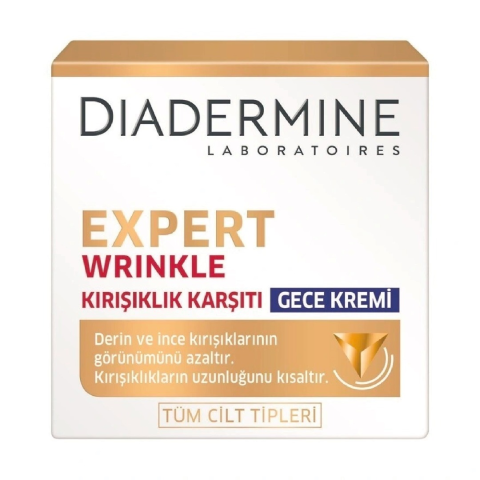 Diadermine Expert Wrinkle Kırışıklık Karşıtı Gece Kremi 50ml