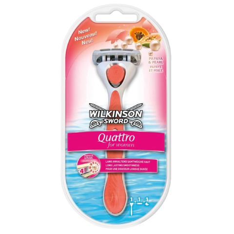 Wilkinson Sword Quattro For Women 1Up Kadın Tıraş Makinesi 