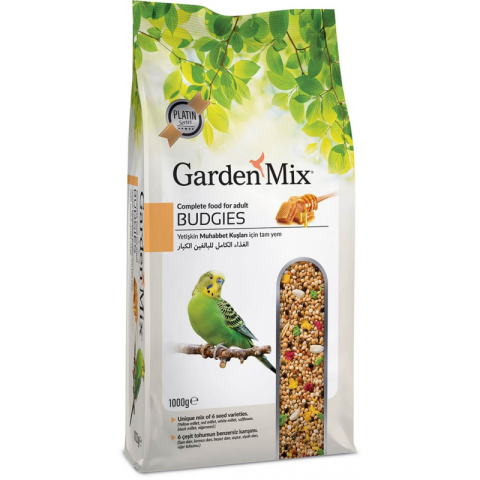Gardenmix Platin Ballı Muhabbet Kuş Yemi 1kg